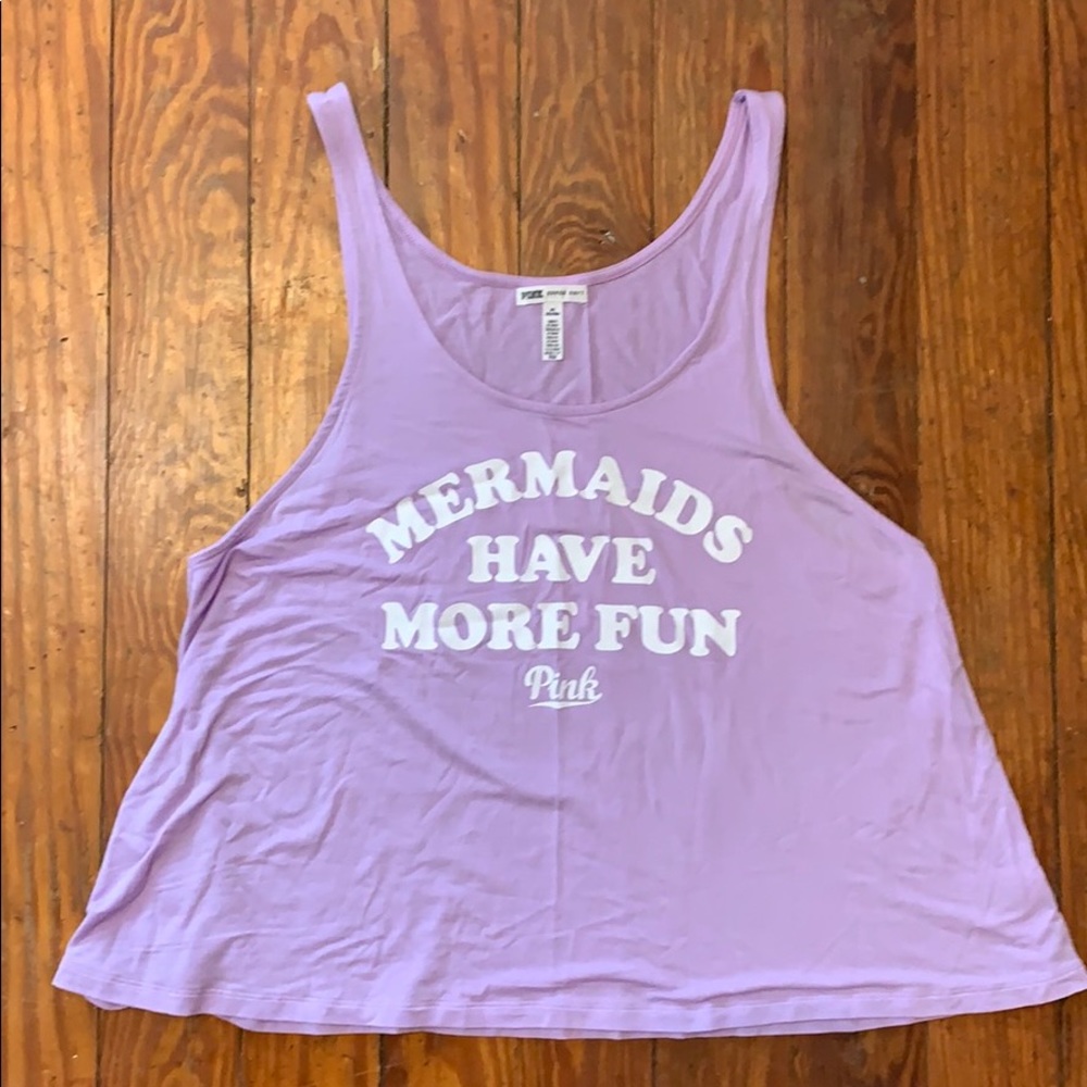 Victoria’s Secret (PINK Brand) Purple Mermaid Tank